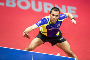 Hugo Calderano disputará pela segunda vez os Jogos Pan-Americanos (Crédito: Divulgação/ITTF)