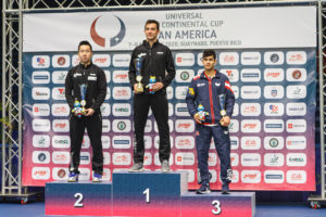 Hugo Calderano levou o tri da Copa Pan-Americana em fevereiro (Crédito: Divulgação/ITTF)