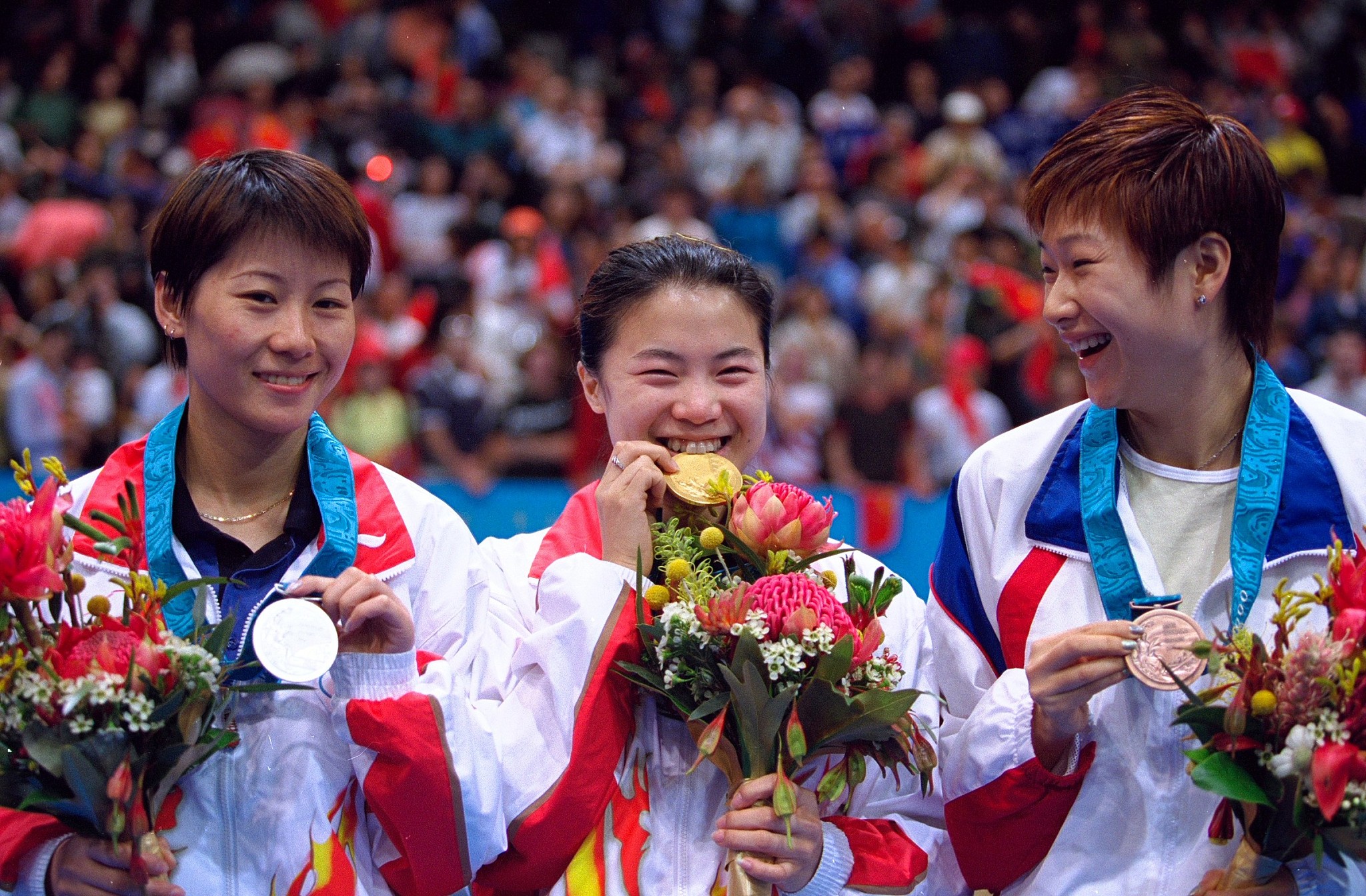 Wang Nan liderou o pódio nos Jogos de Sydney (Crédito: CFP)