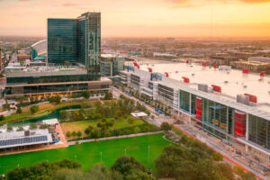 Centro de Convenções de Houston receberá as partidas do Mundial (Crédito: Reprodução)