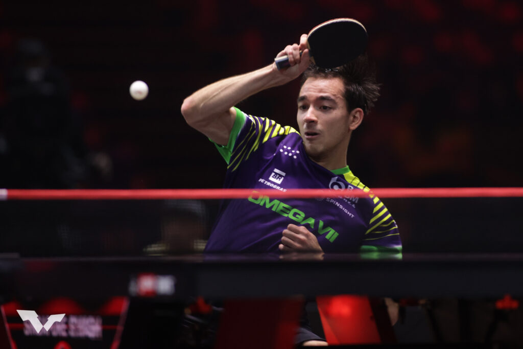 Hugo será o quinto cabeça de chave do WTT Champions Macau (Foto: WTT)